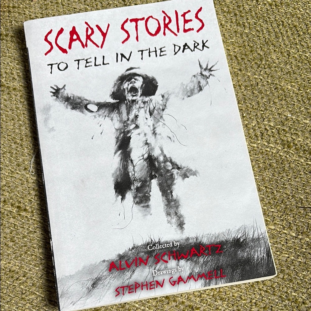 Scary Stories to Tell in the Dark Book paperback